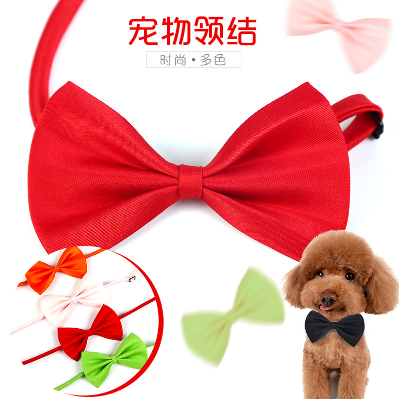  Pet Tie Bow Pet Headdress Puppy Bow Tie Pet Tie Cat and Dog Bow Tie Currently Available Bowknot Tie