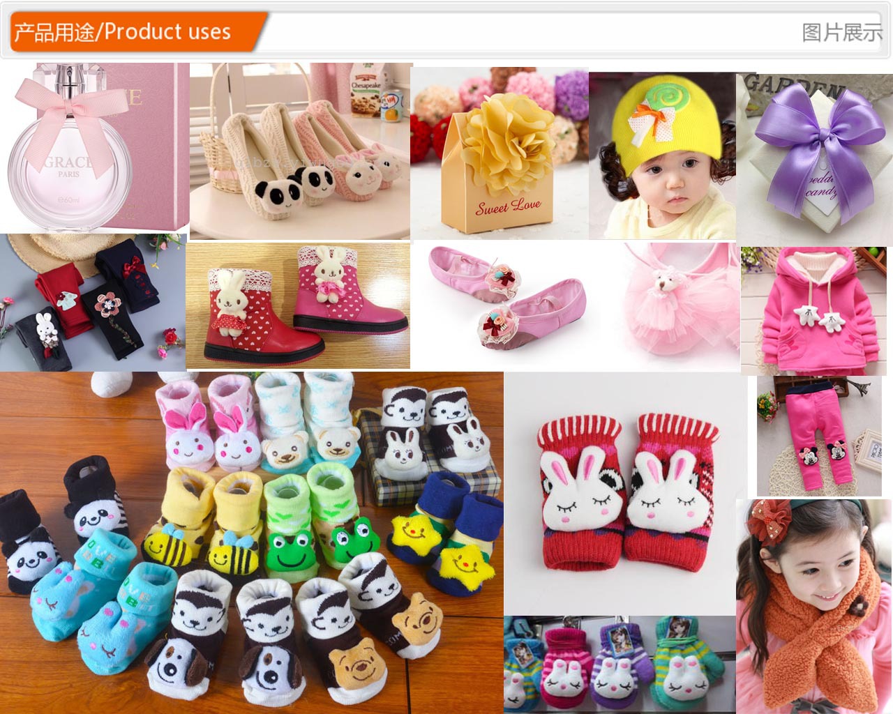 Clothing accessories wholesale DIY cartoon tie bowknot baby dog head shoes socks gloves decorative accessories Clothing accessories wholesale DIY cartoon tie bowknot baby dog head shoes socks gloves decorative accessories