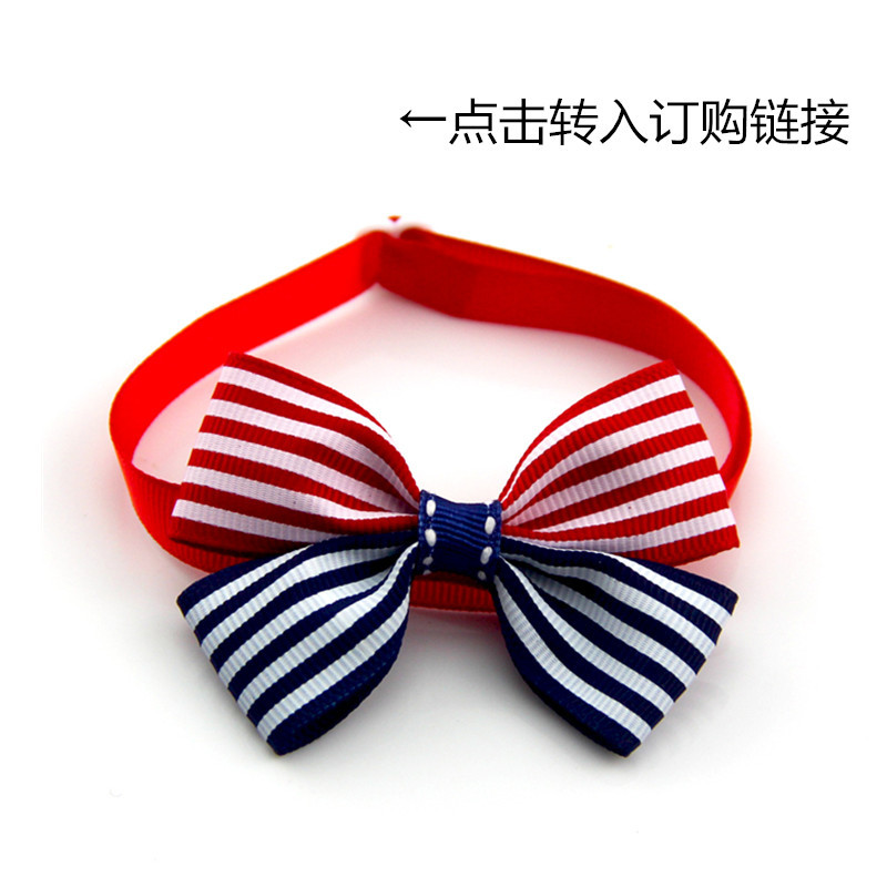 New Easter Pet Tie Cat Dog Pet Tie Mimi Dog Headdress Set Pet Clothing