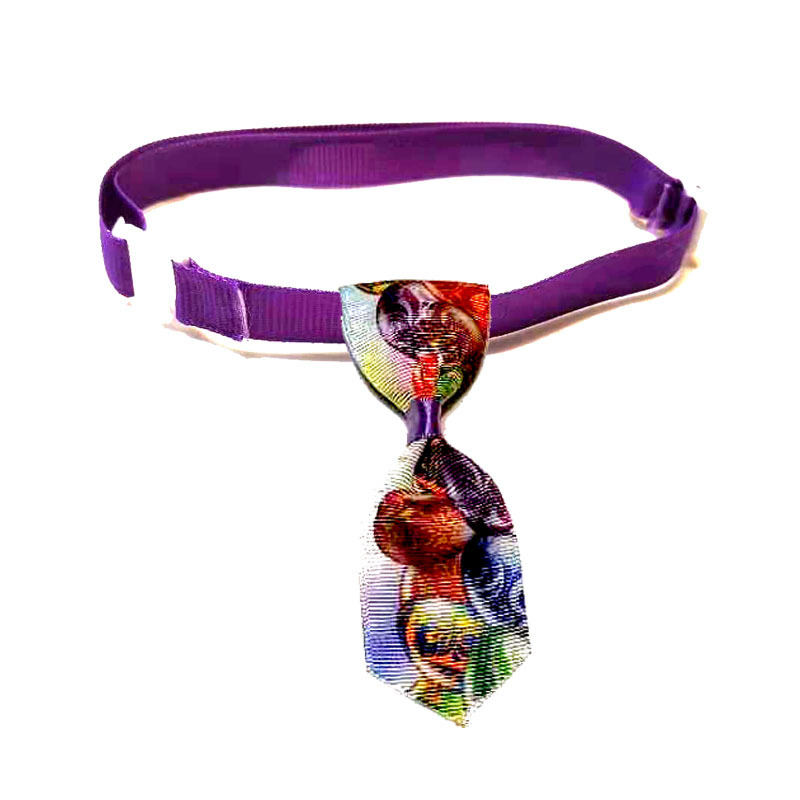 New Easter Pet Tie Cat Dog Pet Tie Mimi Dog Headdress Set Pet Clothing