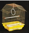 The bird cage with inside cup The bird cage with inside cup