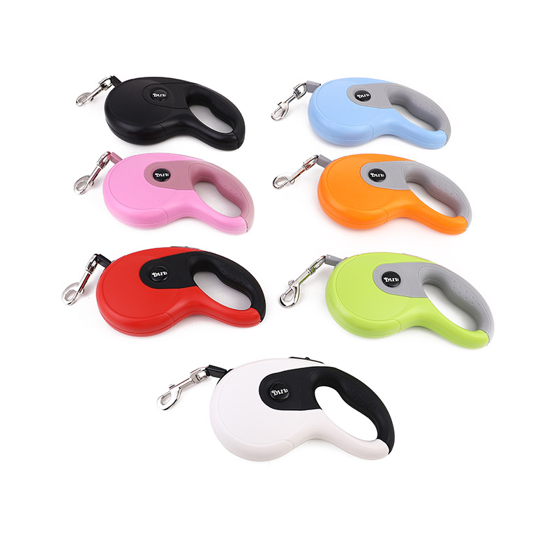 Dog Hand Holding Rope Automatic Retractable Teddy Medium and Small Dogs Dog Leash Golden Retriever Dog Chain Pet Supplies Collar