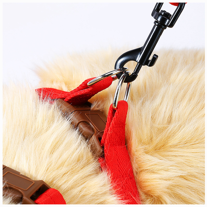 Pet Supplies Dog Hand Holding Rope Teddy/Golden Retriever Chest Strap Traction Collar Running Dog Leash Chain Wholesale