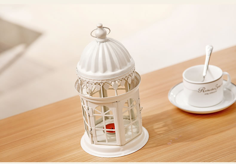 European Style Retro Iron Art Windproof Glass Wedding Storm Lantern Bird Cage Candle Holders Barn Lantern Gift Wedding Romantic Ornaments European Style Retro Iron Art Windproof Glass Wedding Storm Lantern Bird Cage Candle Holders Barn Lantern Gift Wedding Romantic Ornaments