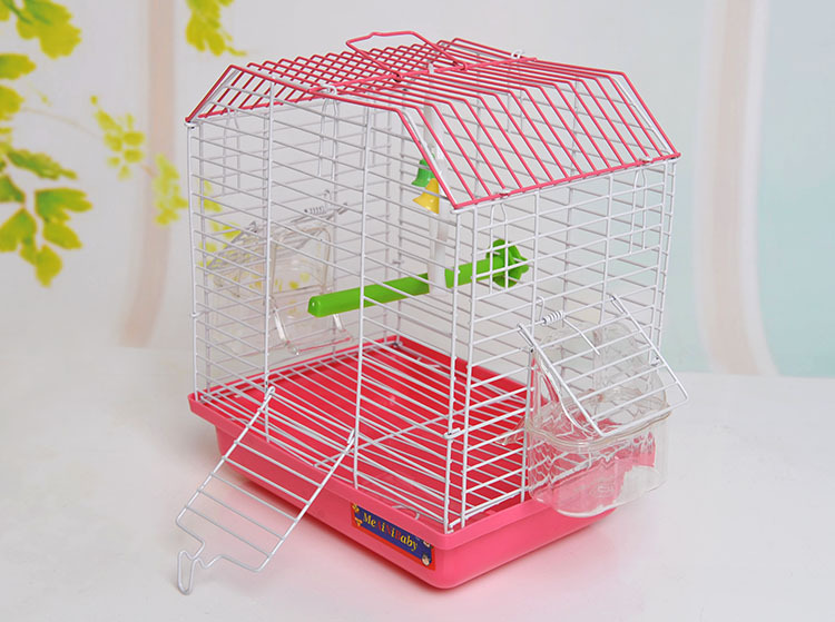 Mini wire bird cage pet cage folding wholesale small birds Mini wire bird cage pet cage folding wholesale small birds
