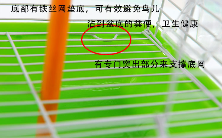 Mini wire bird cage pet cage folding wholesale small birds Mini wire bird cage pet cage folding wholesale small birds