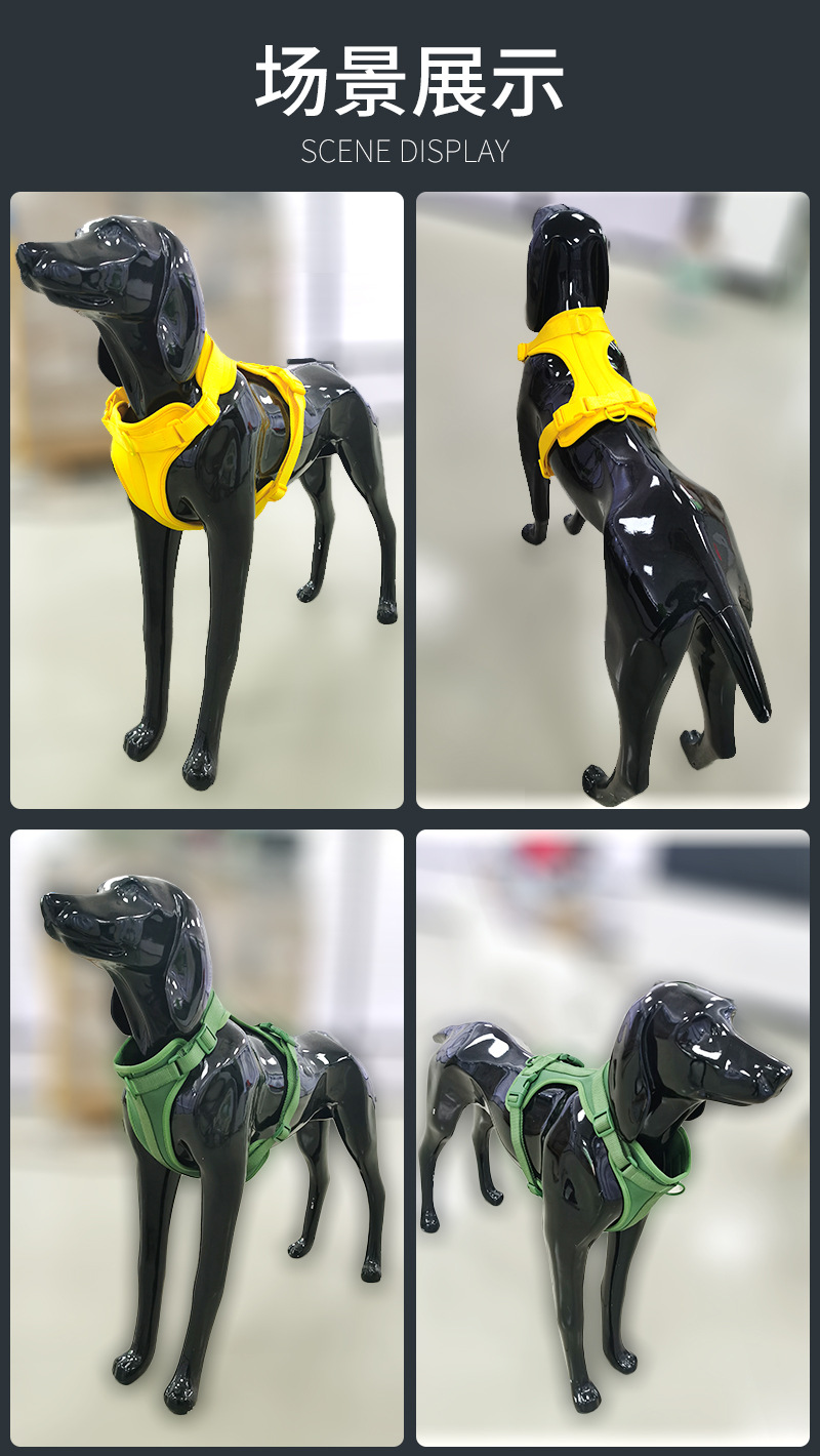 Amazon Hot Pet Hand Holding Rope Macaron Color Wildone Same Pet Collar Dog Leash Dog Chest and Back