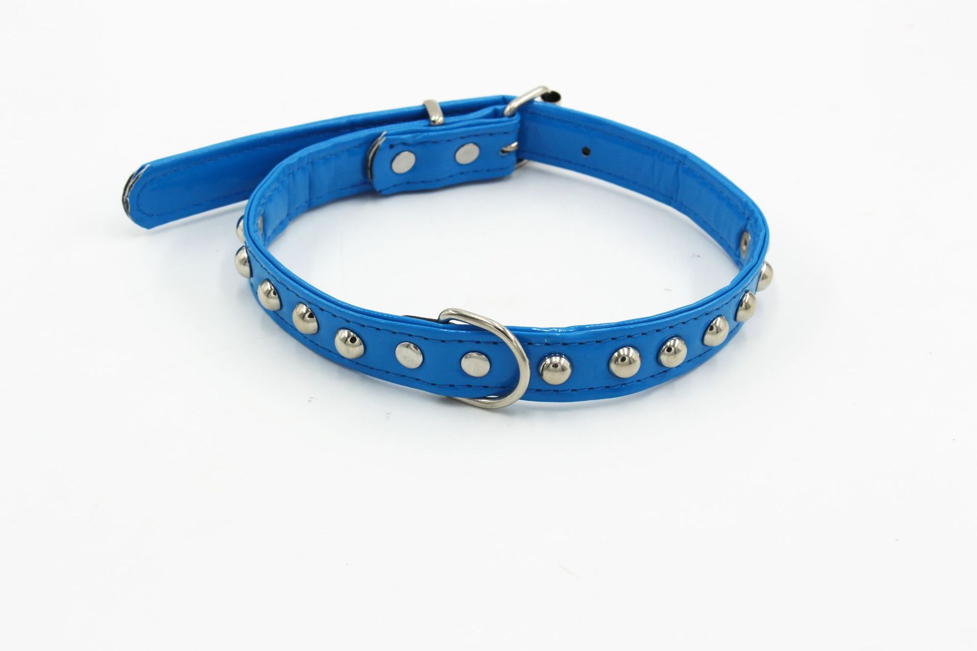 New Pet Collar Dog Bright Skin Collar Bite-Proof Protector Cat Collar Dog Leash Hand Holding Rope Pet Supplies