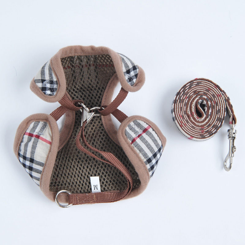 Amazon New Pet's Chest-Back Dog Leash Dog Rope out Collar Leash Pet Supplies Factory