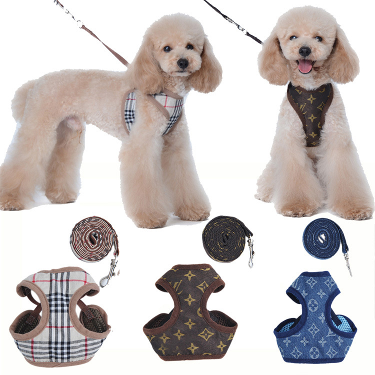 Amazon New Pet's Chest-Back Dog Leash Dog Rope out Collar Leash Pet Supplies Factory