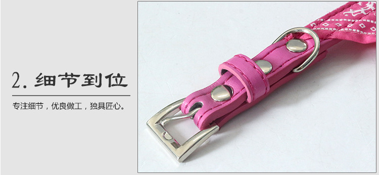 Pet Decorations Wholesale Pet Supplies Dog Collar Collar Cloth Triangular Binder Scarf Collar Small Dog Dog Leash