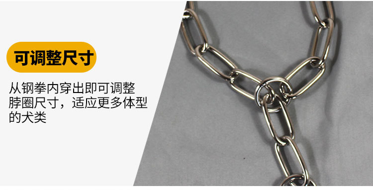 Stainless Steel Dog Training P Chain Collar Dog Leash Medium and Large Dog Pet Collar Length Customized Pet Collar Dog Cover Stainless Steel Dog Training P Chain Collar Dog Leash Medium and Large Dog Pet Collar Length Customized Pet Collar Dog Cover
