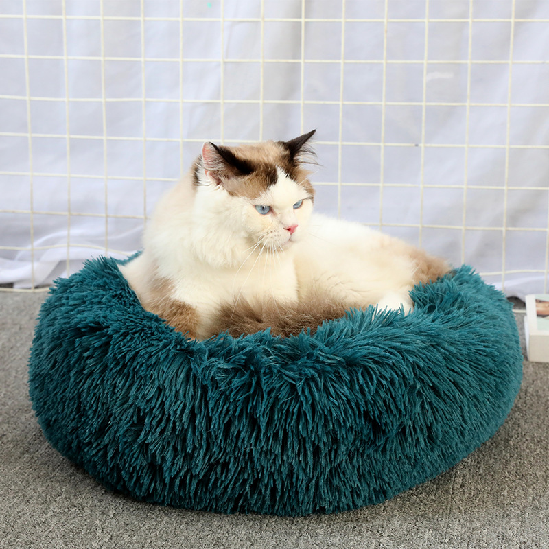 Kennel Removable and Washable round Plush Pet Bed Cat Nest Warm Pet Supplies Dog Bed Pet Bed Pet Mat Kennel Removable and Washable round Plush Pet Bed Cat Nest Warm Pet Supplies Dog Bed Pet Bed Pet Mat