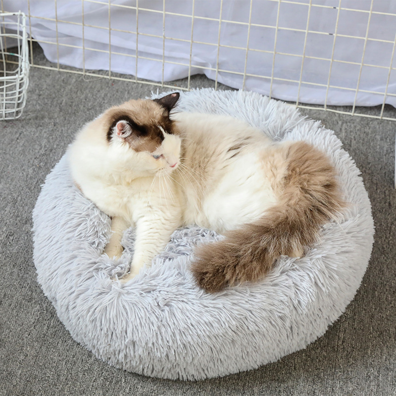 Kennel Removable and Washable round Plush Pet Bed Cat Nest Warm Pet Supplies Dog Bed Pet Bed Pet Mat Kennel Removable and Washable round Plush Pet Bed Cat Nest Warm Pet Supplies Dog Bed Pet Bed Pet Mat