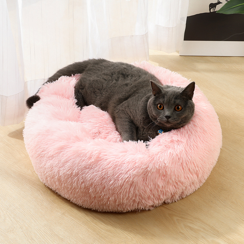 Kennel Removable and Washable round Plush Pet Bed Cat Nest Warm Pet Supplies Dog Bed Pet Bed Pet Mat Kennel Removable and Washable round Plush Pet Bed Cat Nest Warm Pet Supplies Dog Bed Pet Bed Pet Mat