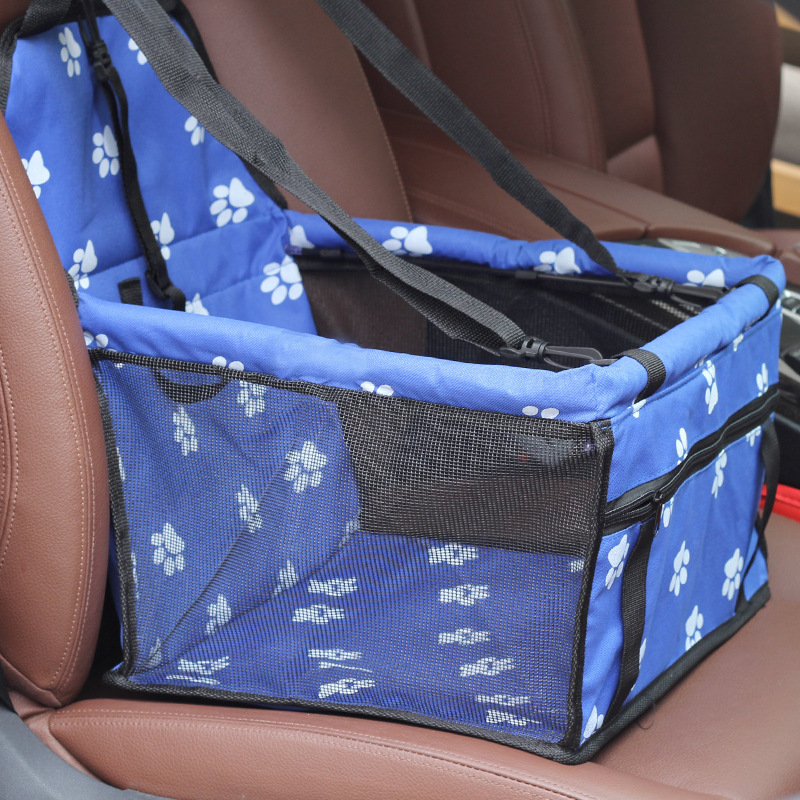 Amazon Hot Pet Car Mat Pet Supplies Pet Pannier Bag Vehicle-Mounted Pet Mat Waterproof Kennel Pet Bag