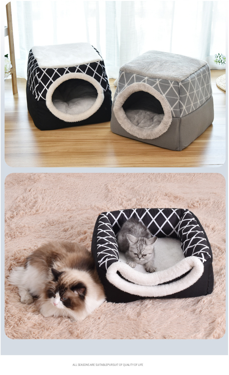 Cross-Border Hot Amazon Cat House Capsule Cat House Villa Closed Kennel House Pet Supplies Wholesale Cross-Border Hot Amazon Cat House Capsule Cat House Villa Closed Kennel House Pet Supplies Wholesale