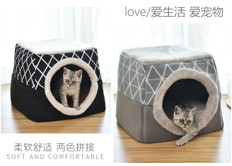 Cross-Border Hot Amazon Cat House Capsule Cat House Villa Closed Kennel House Pet Supplies Wholesale Cross-Border Hot Amazon Cat House Capsule Cat House Villa Closed Kennel House Pet Supplies Wholesale