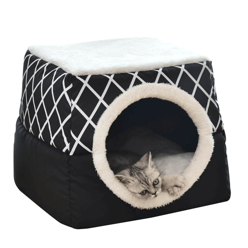 Cross-Border Hot Amazon Cat House Capsule Cat House Villa Closed Kennel House Pet Supplies Wholesale