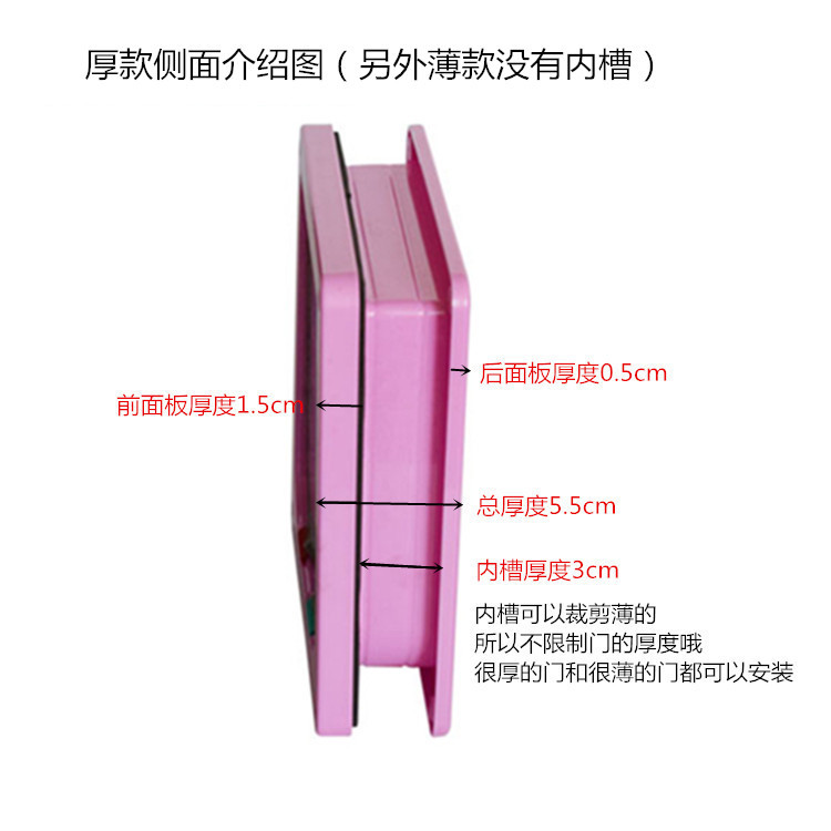 MultiColor Cat Door Dog Door Hole Can Control the ion of Entry and Exit Pet Small Door Cat Kennel Pet MultiColor Cat Door Dog Door Hole Can Control the ion of Entry and Exit Pet Small Door Cat Kennel Pet
