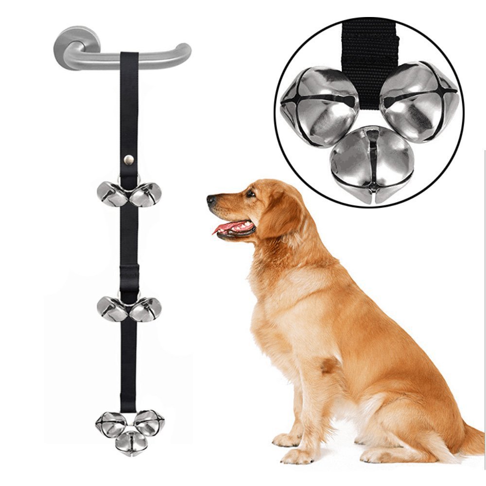 Amazon Hot Pet Doorbell Cat Teaser Toy Dog out Alarm Doorbell Pet Bell Rope