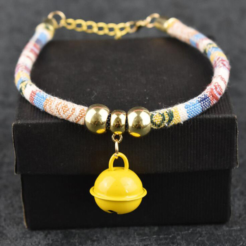 Pet Supplies Cat Collar Color Pet Collar Dog Collar Pet Clothing Handmade Pet Bell Collar Pet Supplies Cat Collar Color Pet Collar Dog Collar Pet Clothing Handmade Pet Bell Collar