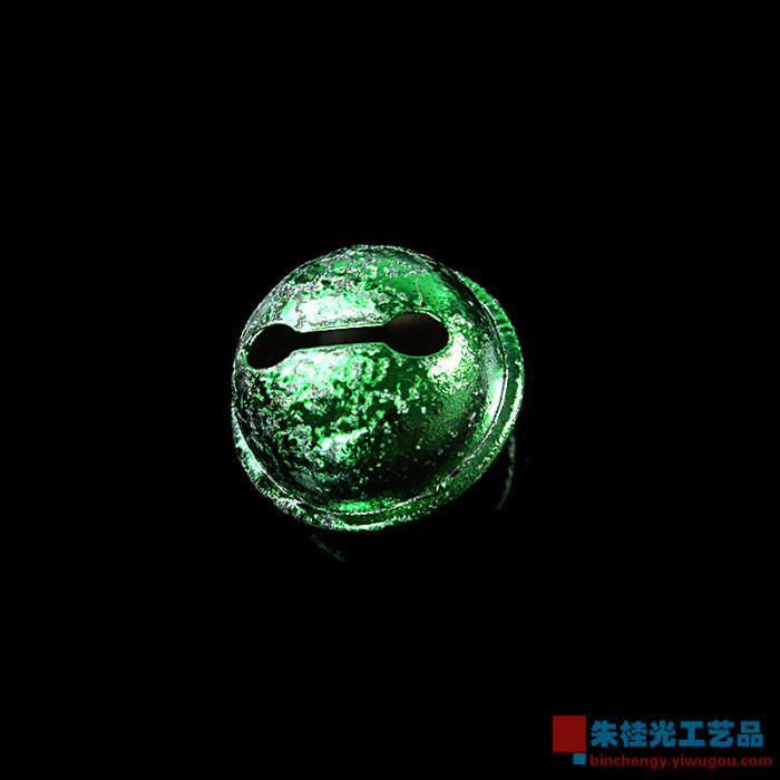 DIY jewelry accessories handmade matte paint round bell ring Christmas bell pet bell