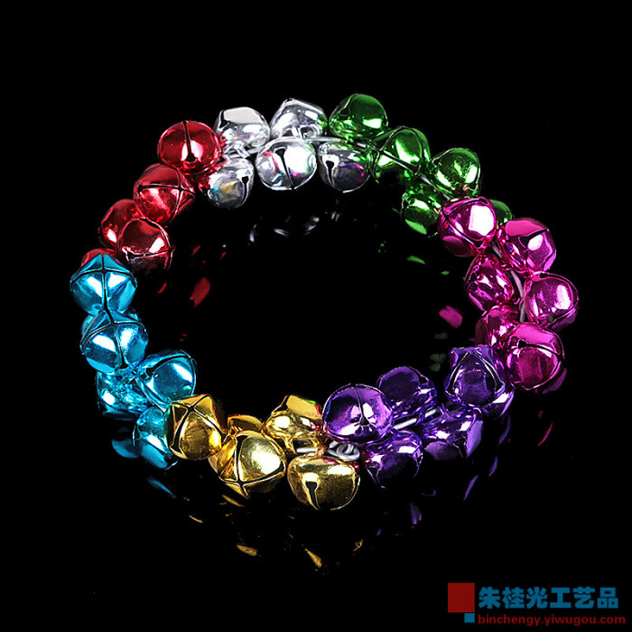 DIY jewelry accessories color dance Bell Christmas decoration pet bell cross bell