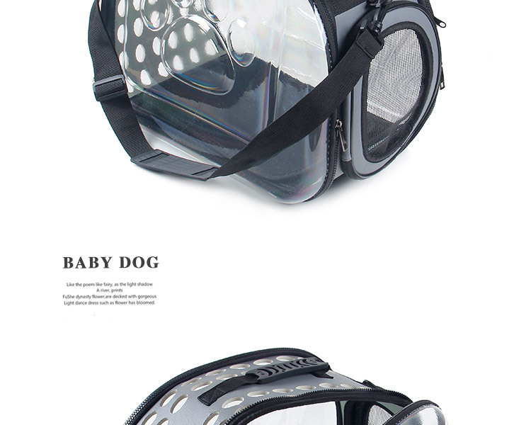 Factory Direct Pet Bag Outing Carry Bag Transparent Bag Dog Cage Breathable Cat Backpack Cat Supplies
