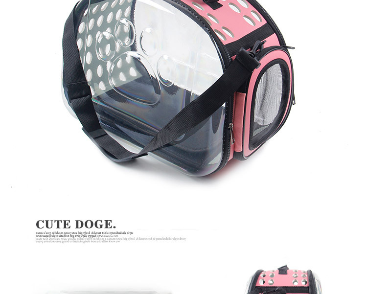 Factory Direct Pet Bag Outing Carry Bag Transparent Bag Dog Cage Breathable Cat Backpack Cat Supplies