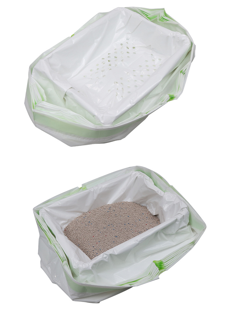 Amazon Cat Litter Bag Lazy Shovel-Free Pet Garbage Bag Stool Bag Cat Shit Bag Pet Cleaning Supplies Wholesale