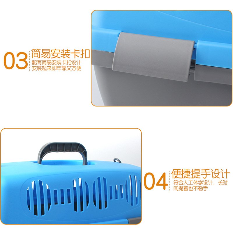 Pet Dog Portable Diaper Bag Air Vehicle Transport Cage Cat Take-out Box Consignment Box Pet Flight Case Pet Dog Portable Diaper Bag Air Vehicle Transport Cage Cat Take-out Box Consignment Box Pet Flight Case
