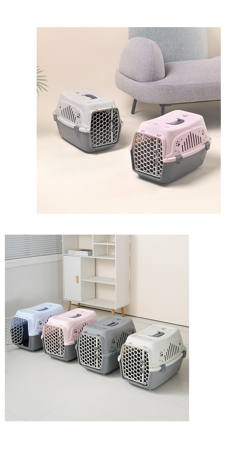 Pet will carry pedals out of the dog and cat carry-on air box Air box transport box Rabbit cage Pet will carry pedals out of the dog and cat carry-on air box Air box transport box Rabbit cage