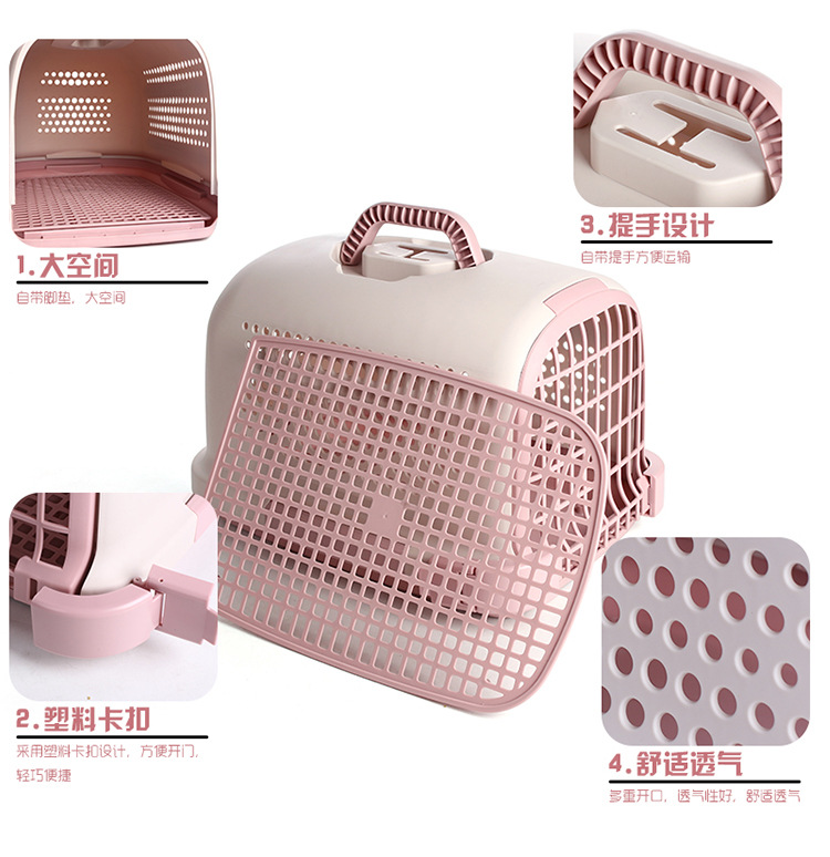 High-End Pet Flight Case Air Transport Box Pet Portable Check-in Suitcase Dogs and Cats Check-in Suitcase Aircraft Cage Large Box High-End Pet Flight Case Air Transport Box Pet Portable Check-in Suitcase Dogs and Cats Check-in Suitcase Aircraft Cage Large Box