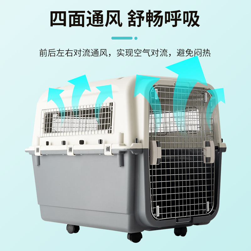 Pet Flight Case Dog/Cat Hamster Rabbit Pet out Consignment Air Box Breathable Cat Portable Air Box