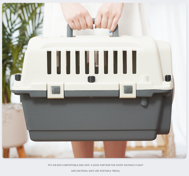 Pet Flight Case Dog/Cat Hamster Rabbit Pet out Consignment Air Box Breathable Cat Portable Air Box