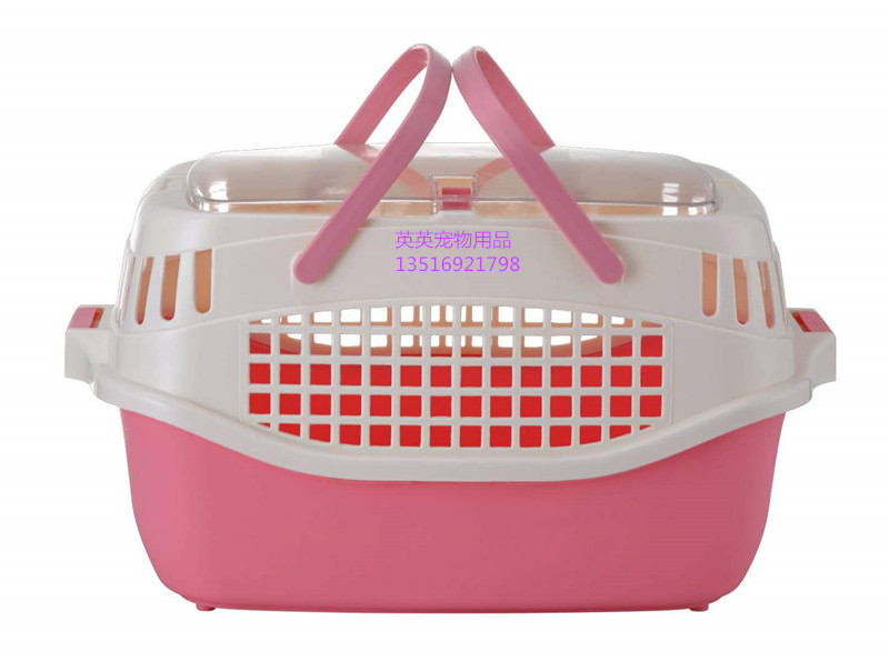 Air box pet dog transport box cat container car pet cage pet aircraft cage.