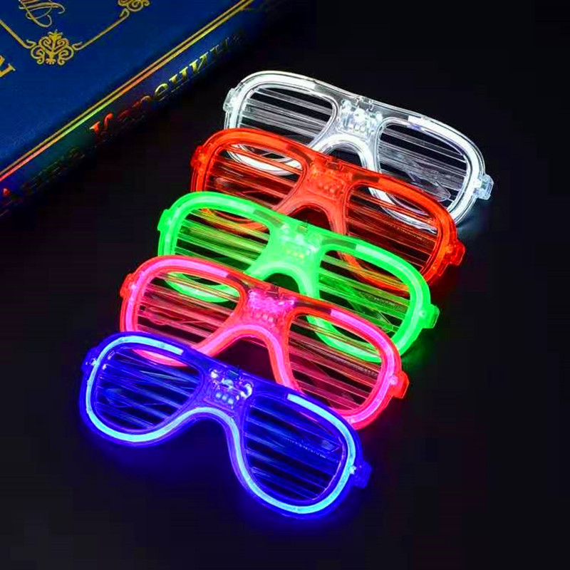 Luminous Glasses Bar Party Concert Props LED Flash Toy Glasses