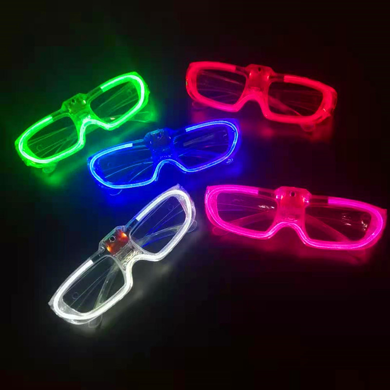 Luminous Glasses Bar Party Concert Props LED Flash Toy Glasses