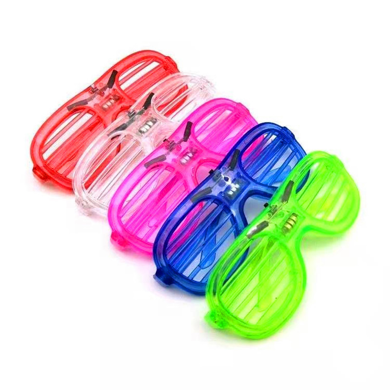 Luminous Glasses Bar Party Concert Props LED Flash Toy Glasses