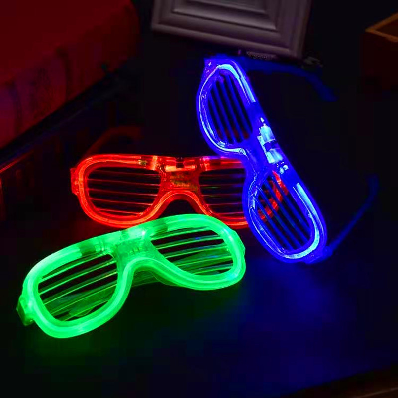Luminous Glasses Bar Party Concert Props LED Flash Toy Glasses