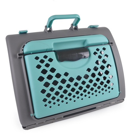 New pet supplies air box cat and dog cage can be folded out portable cat and dog car box dogus