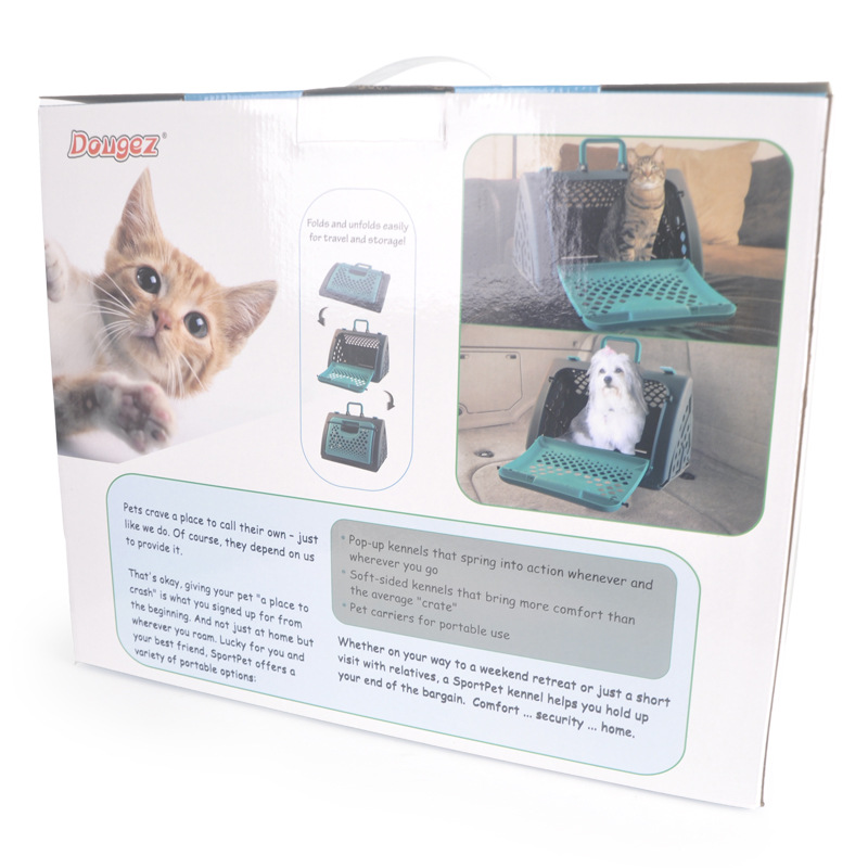 New pet supplies air box cat and dog cage can be folded out portable cat and dog car box dogus New pet supplies air box cat and dog cage can be folded out portable cat and dog car box dogus