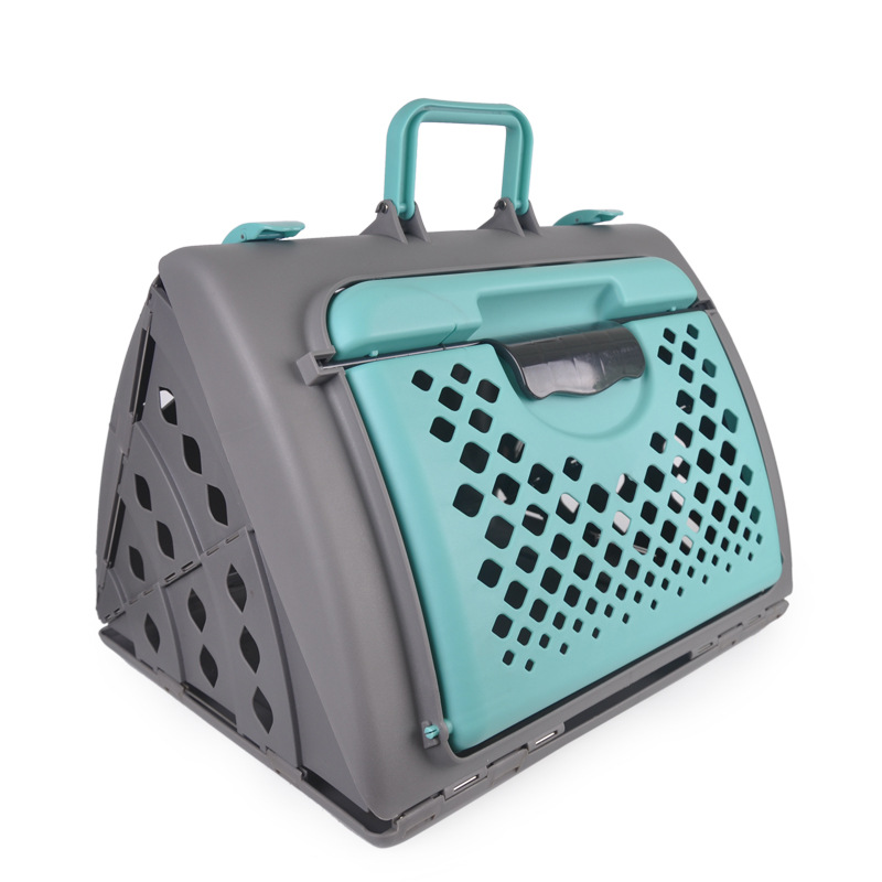 New pet supplies air box cat and dog cage can be folded out portable cat and dog car box dogus New pet supplies air box cat and dog cage can be folded out portable cat and dog car box dogus
