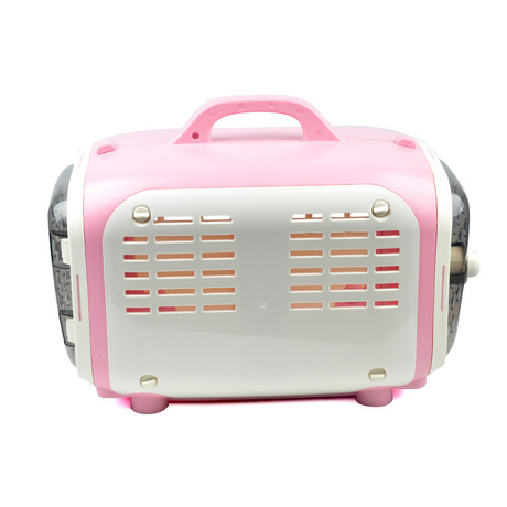 Pet air box comfort and breathable transport box the cat can carry a teddy dog cage when checking out the air box