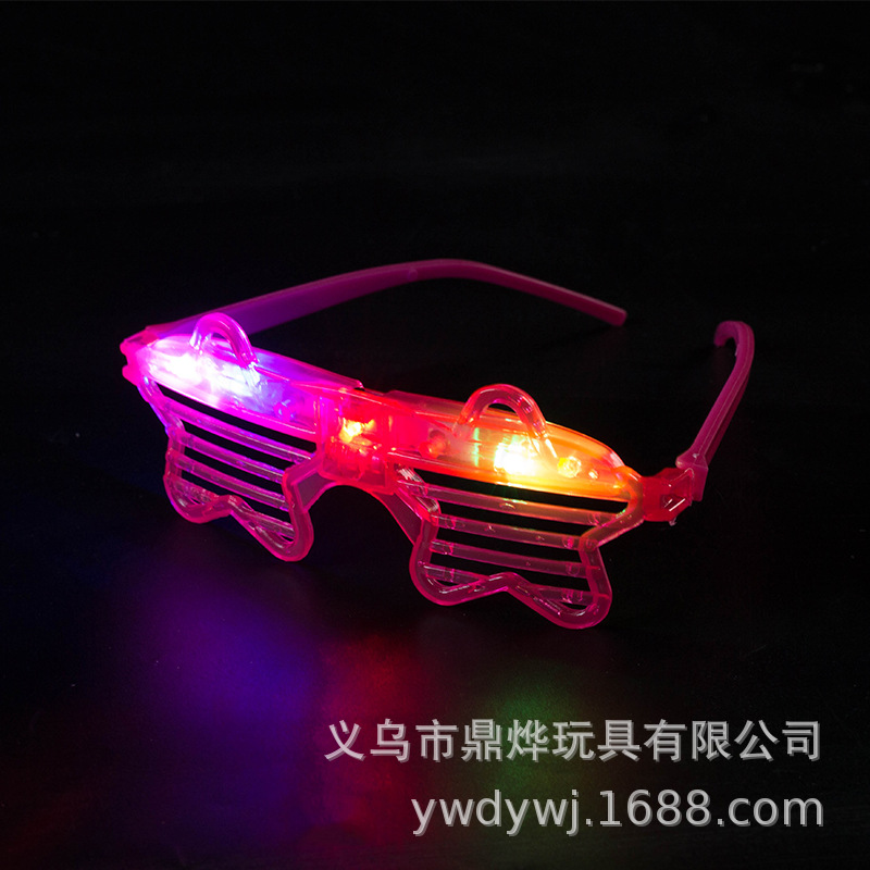 Night Market Stall Toys Popular Online Celebrity Led Goggles Luminous Plastic Kids' Toy Glasses Night Market Stall Toys Popular Online Celebrity Led Goggles Luminous Plastic Kids' Toy Glasses
