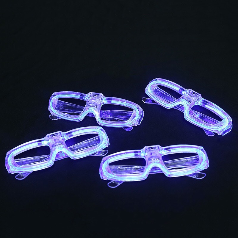New Luminescent Glass Voice-Activated Induction Creative Personalized Party Decoration Plastic Luminous Toy Glasses New Luminescent Glass Voice-Activated Induction Creative Personalized Party Decoration Plastic Luminous Toy Glasses