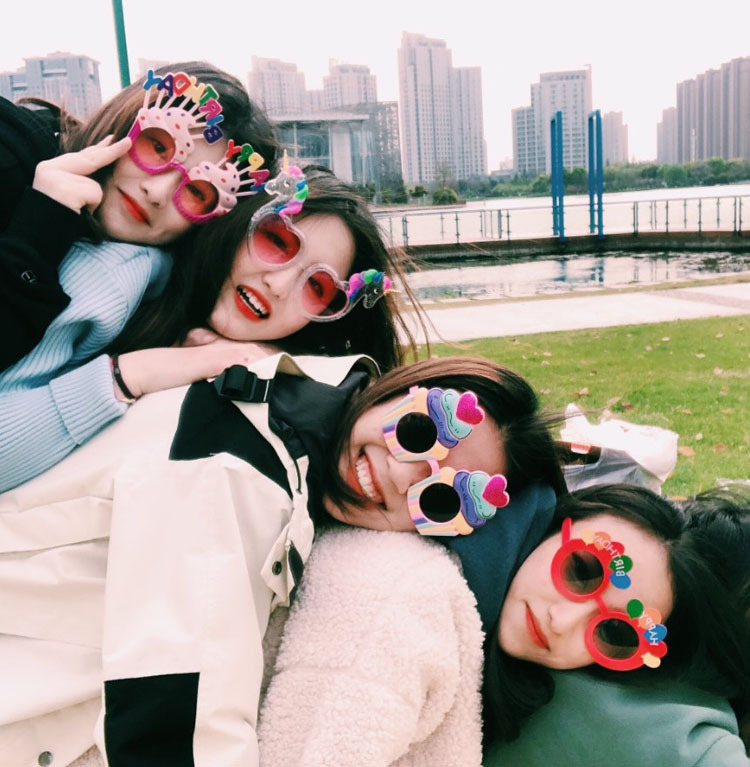 Happy Birthday Funny Glasses Gift TikTok Beauty Gold Funny Toy Selfie Prop Party Party Toy Glasses Happy Birthday Funny Glasses Gift TikTok Beauty Gold Funny Toy Selfie Prop Party Party Toy Glasses