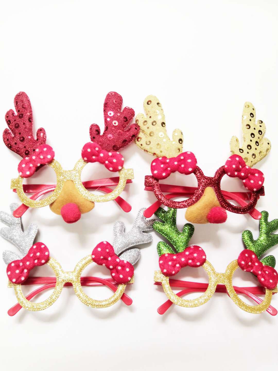 Christmas Decorations Adult and Children Universal Toy Santa Snowman Antlers Christmas Toy Glasses Christmas Decorations Adult and Children Universal Toy Santa Snowman Antlers Christmas Toy Glasses