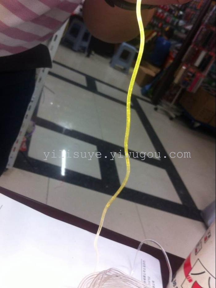 Toy glasses transparent light guide plastic round rope Toy glasses transparent light guide plastic round rope